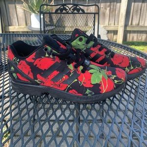 Women’s Adidas sneakers - Rose print